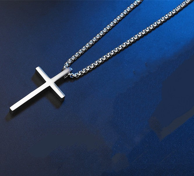 Schlichte Kreuz - Halskette