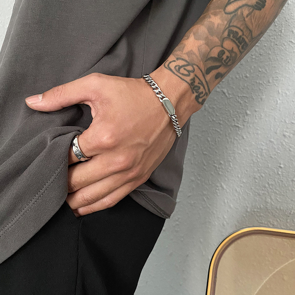 Silberlabel - Armband