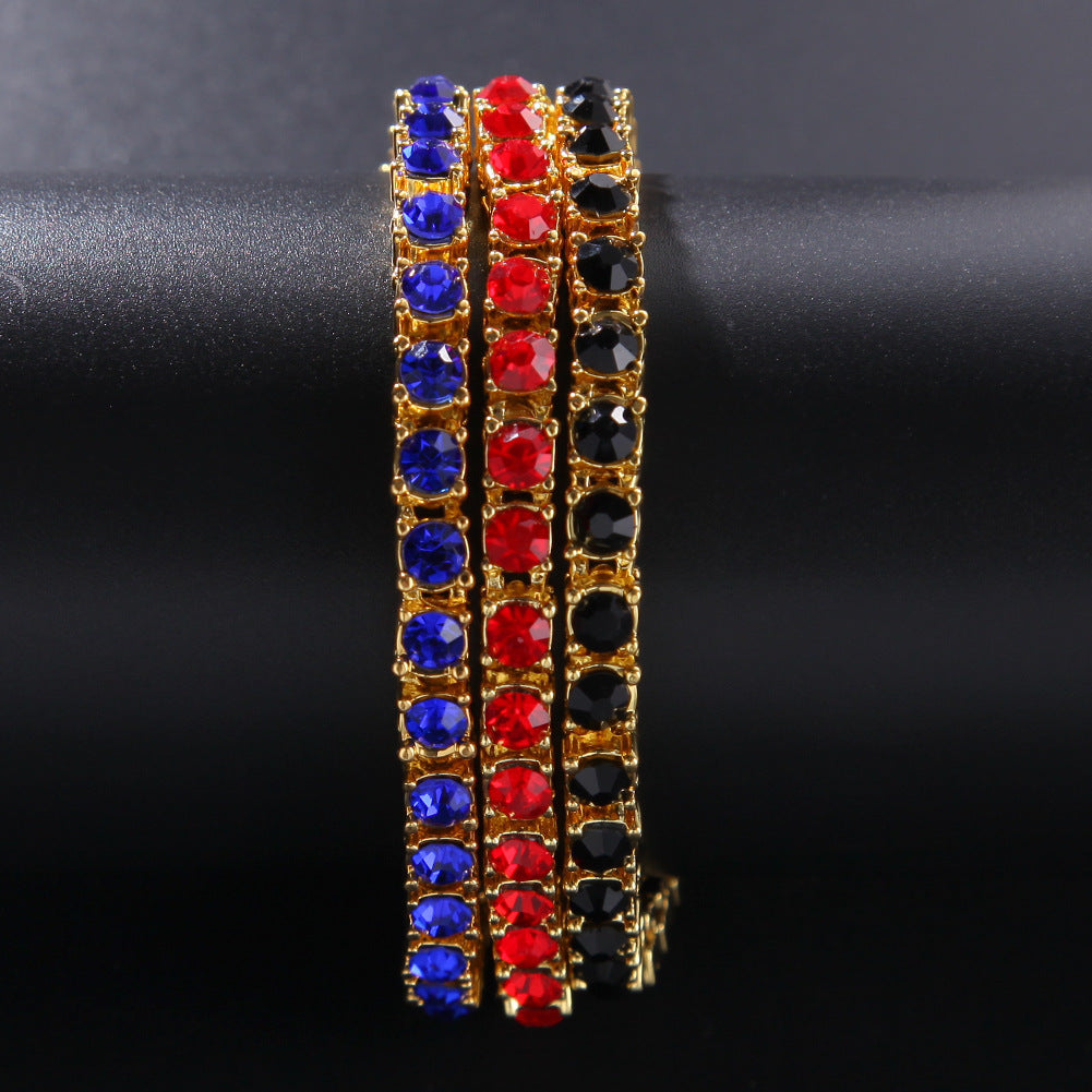 Rhinestone Tennis - Armband