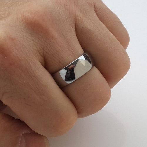 schlichter Silber - Ring