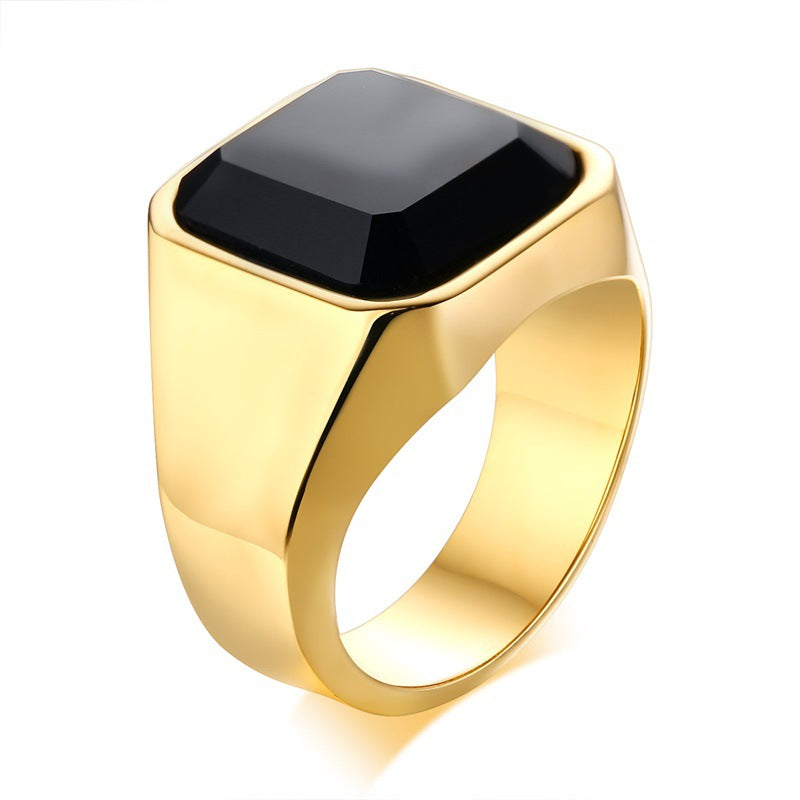 Onyx Achat - Ring