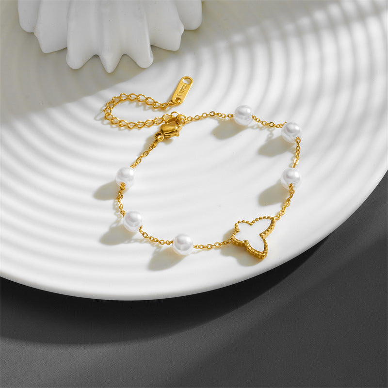 Schmetterling Perlen - Armband