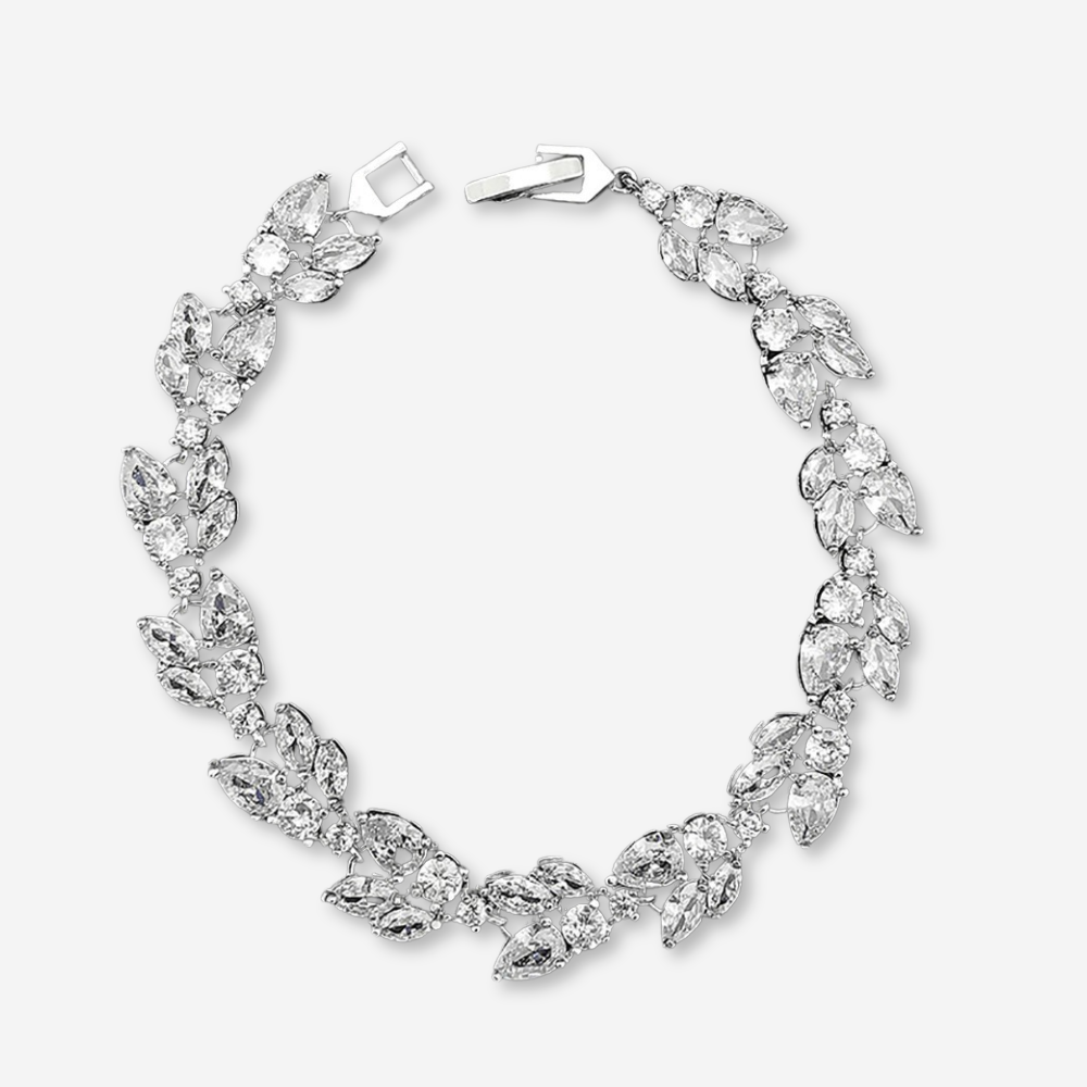 Diamantblatt - Armband
