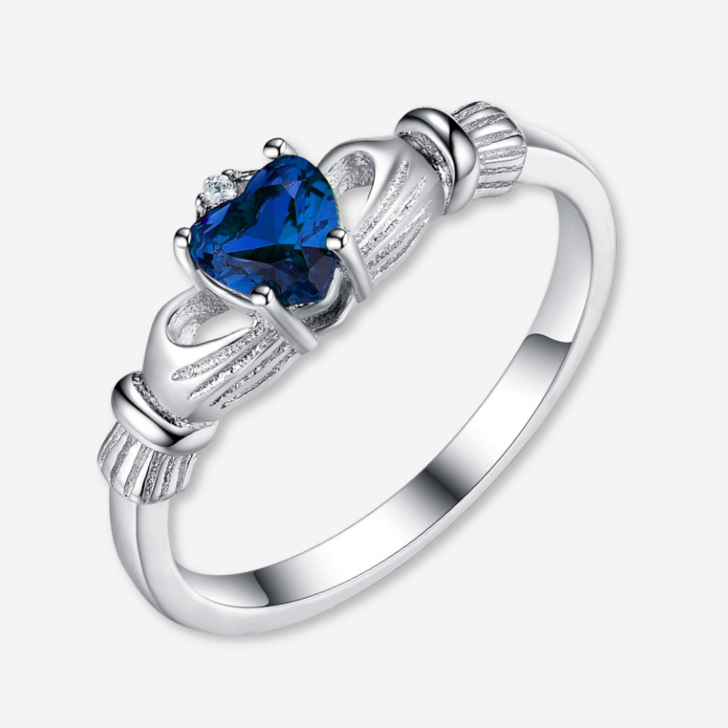 Edelstein Herz - Ring