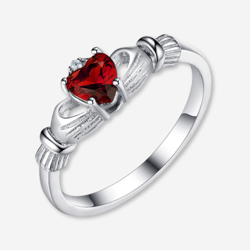 Edelstein Herz - Ring