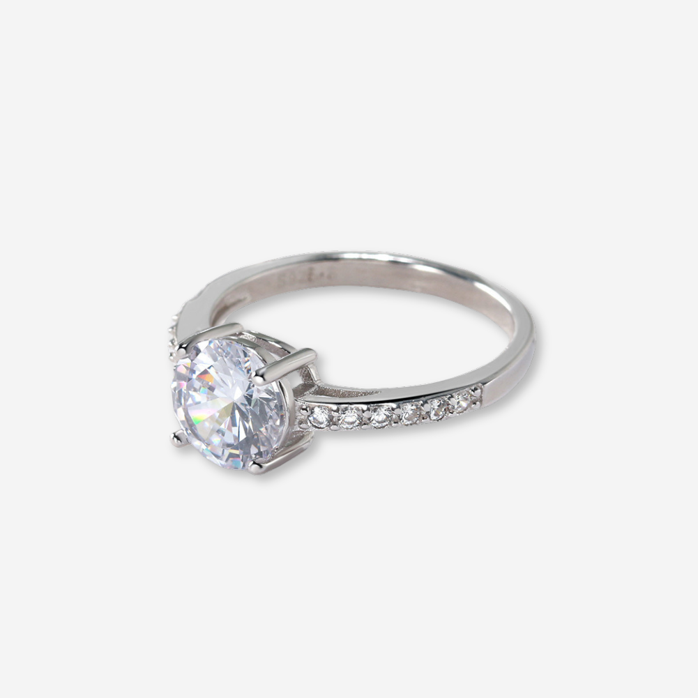 Diamant Silber - Ring