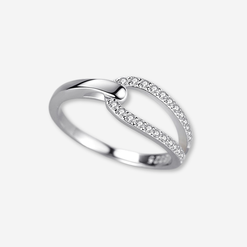 Silberschlaufe - Ring