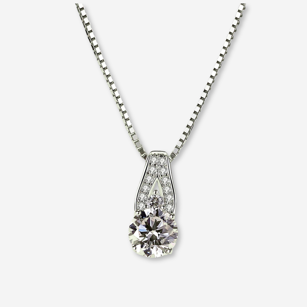 Diamant Pfeil - Halskette