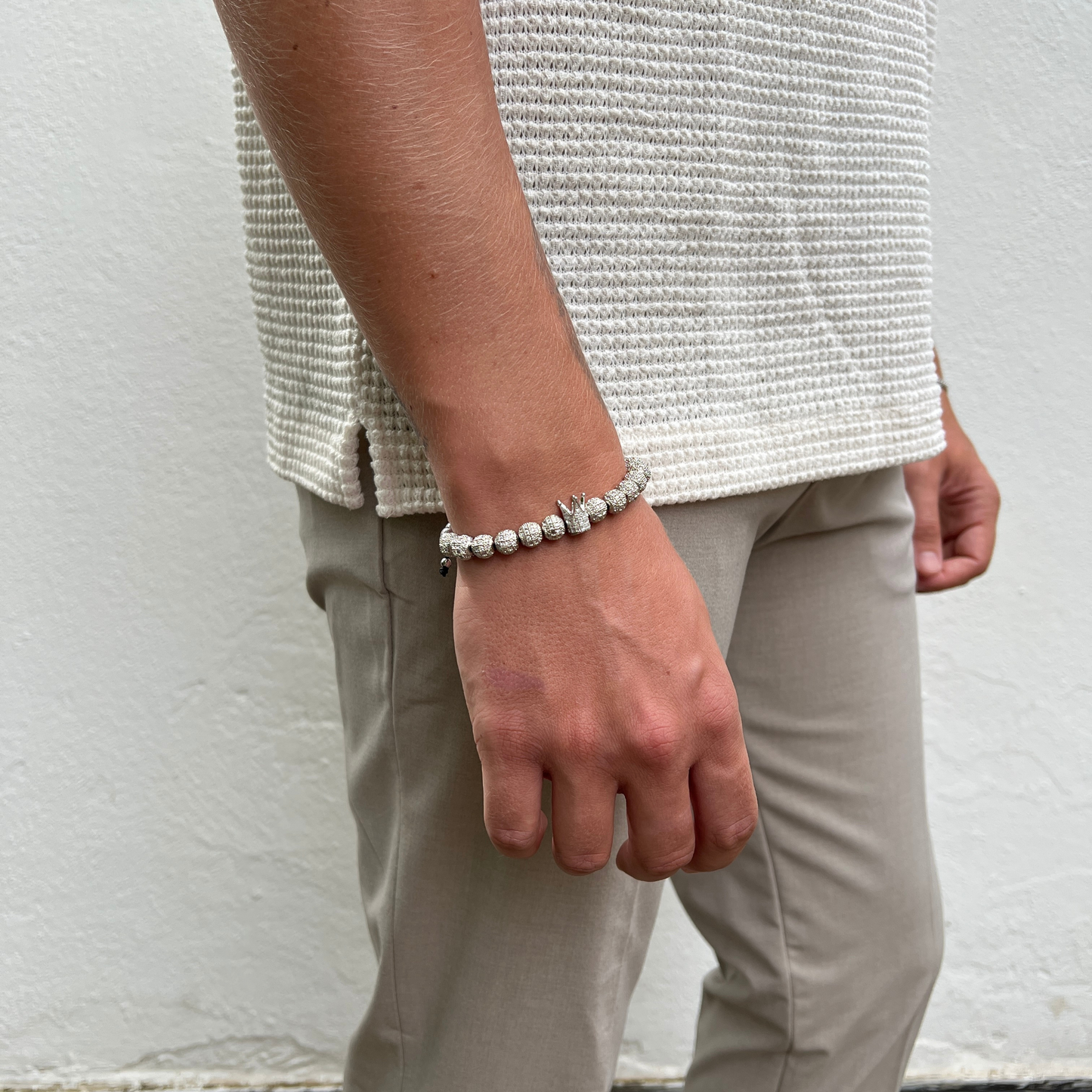 Krone Kugel - Armband