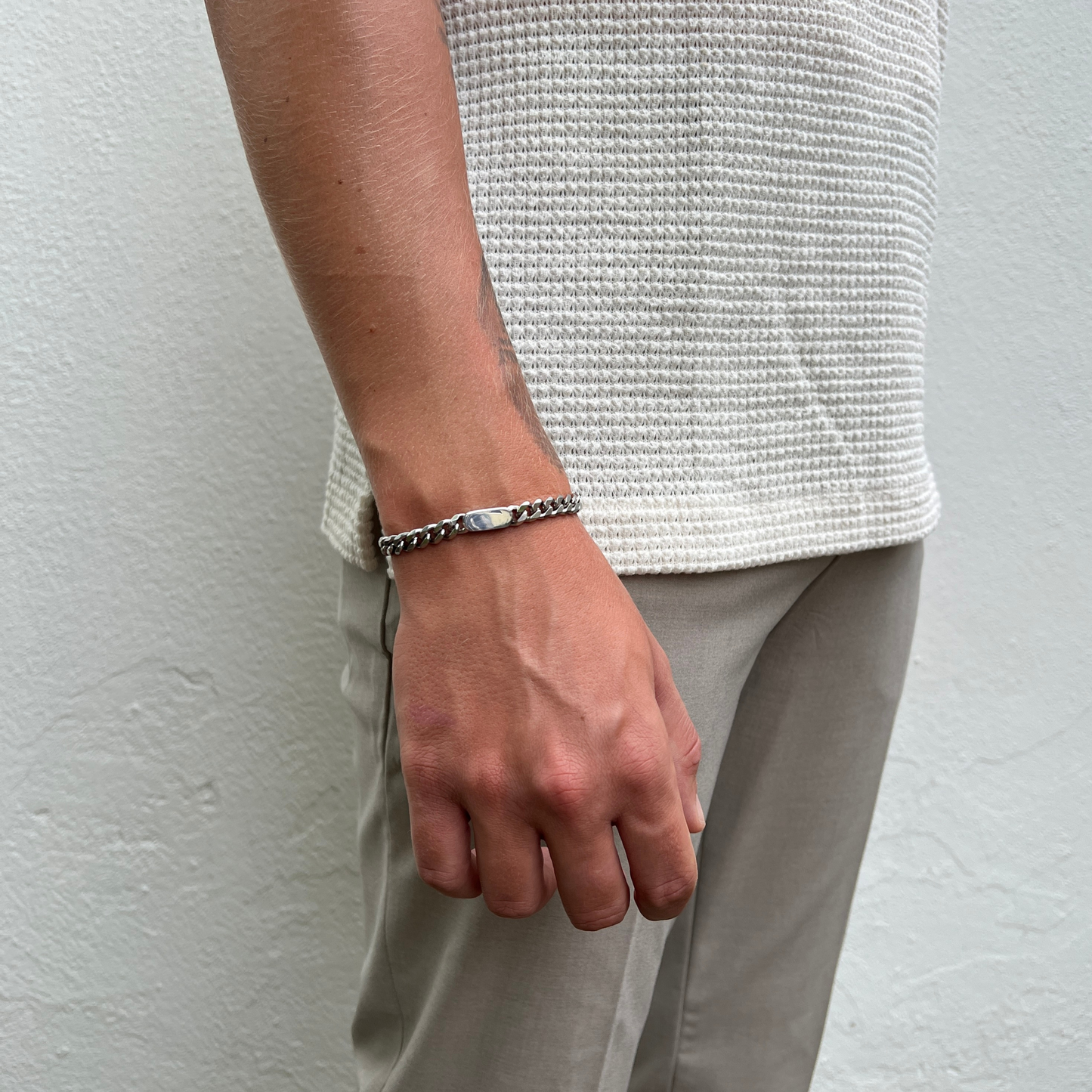 Silberlabel - Armband