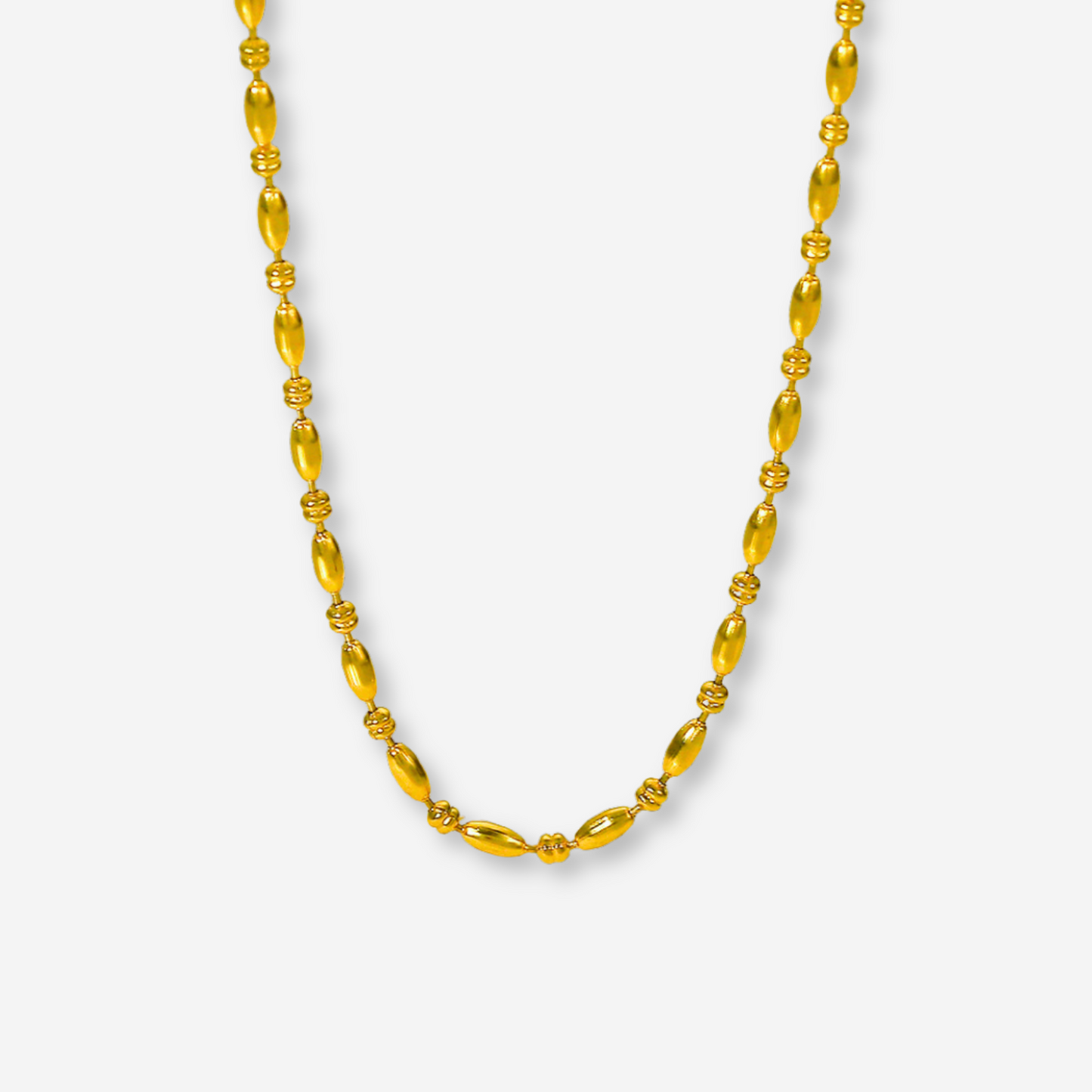 Reiskorn Gold - Halskette