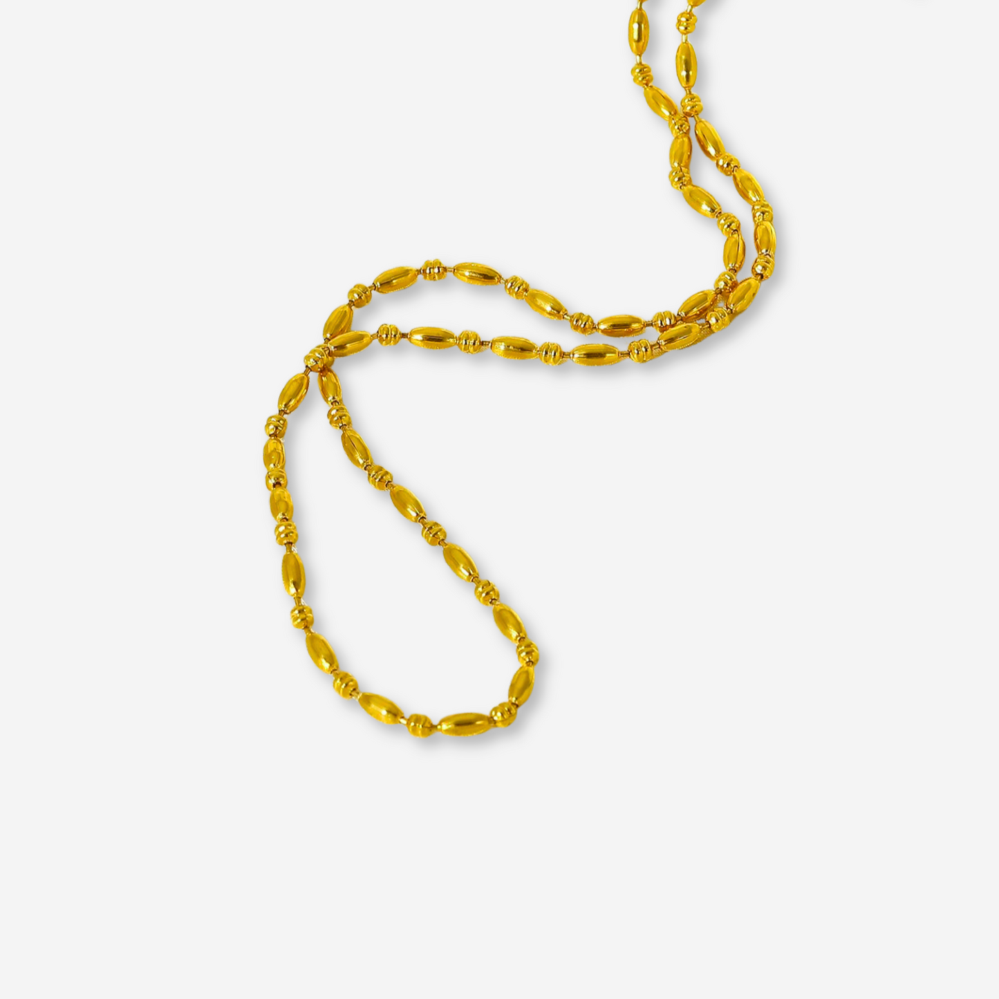 Reiskorn Gold - Halskette