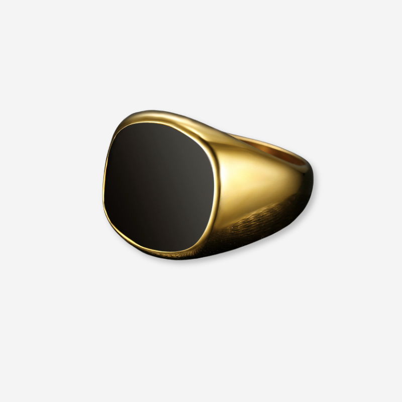 Onyx Quadrat - Ring
