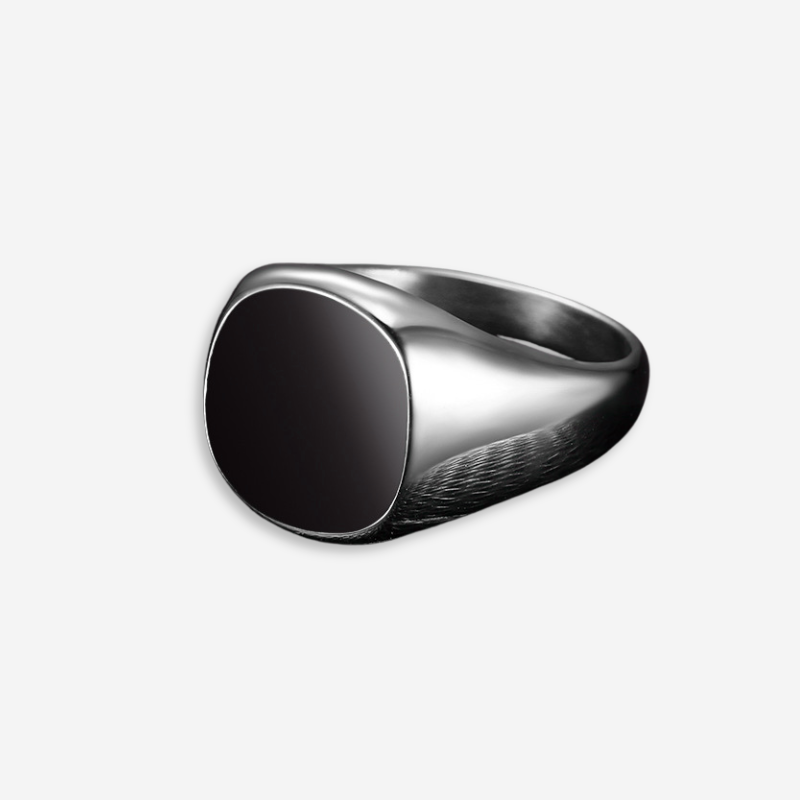 Onyx Quadrat - Ring