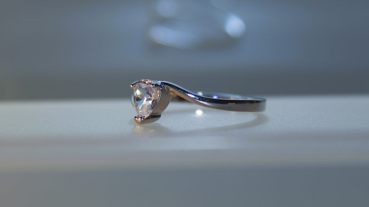 Diamant Herz - Ring