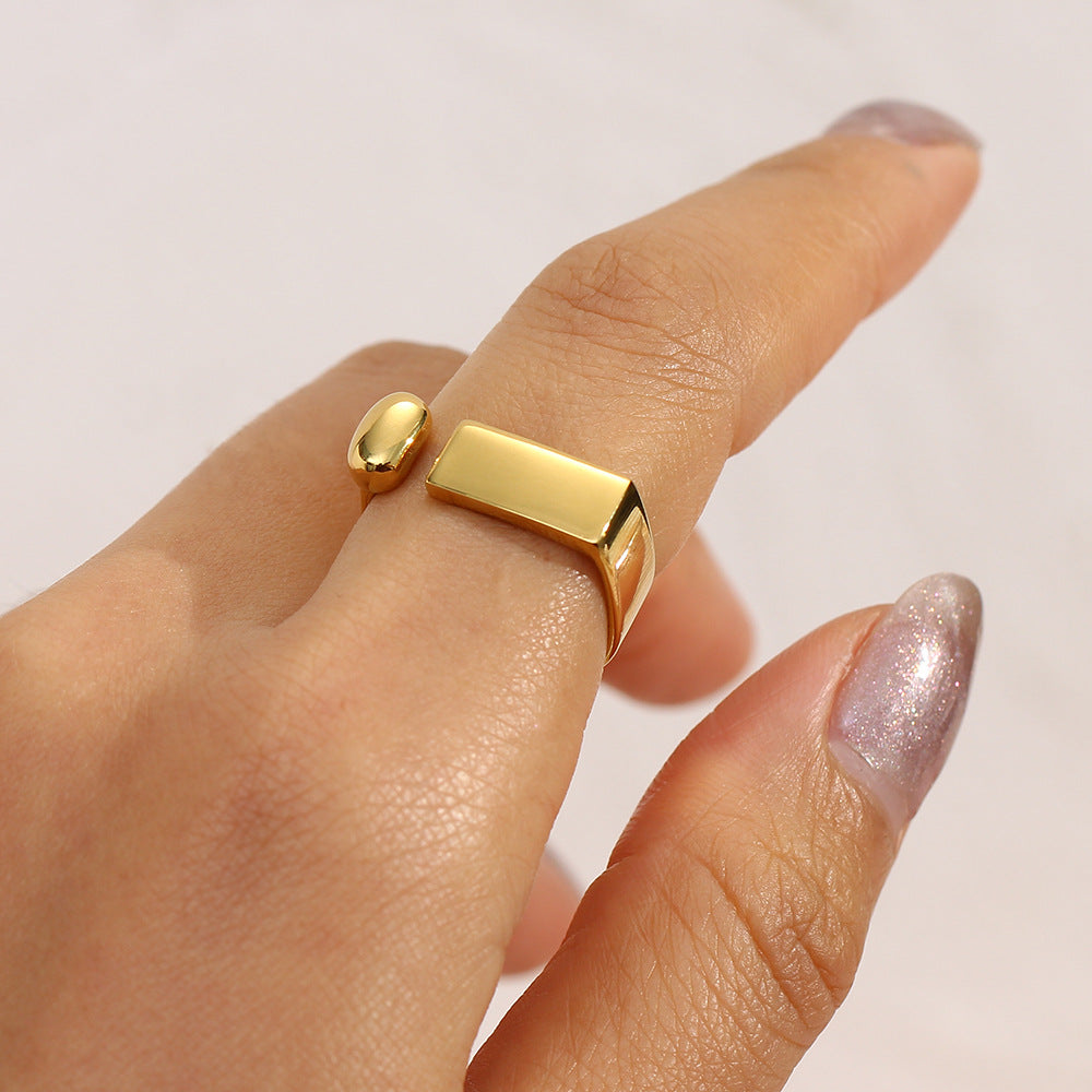 Gold Spalte - Ring