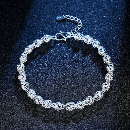 Silberkugeln - Armband