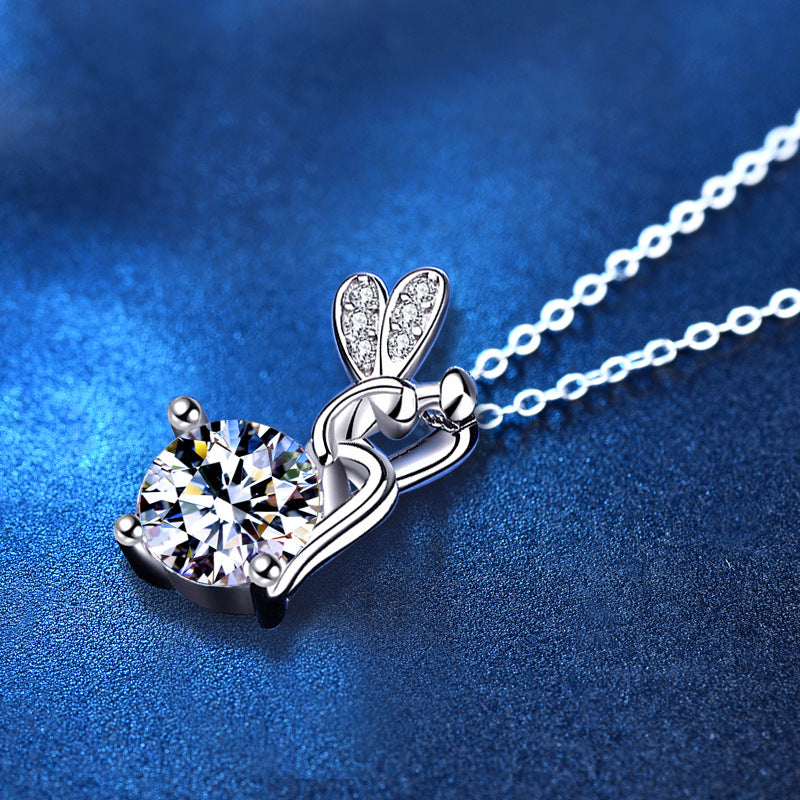 Moissanite Libelle - Halskette