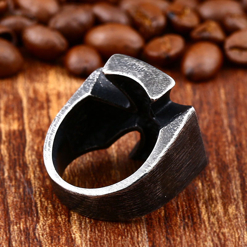 Kreuz Antik - Ring