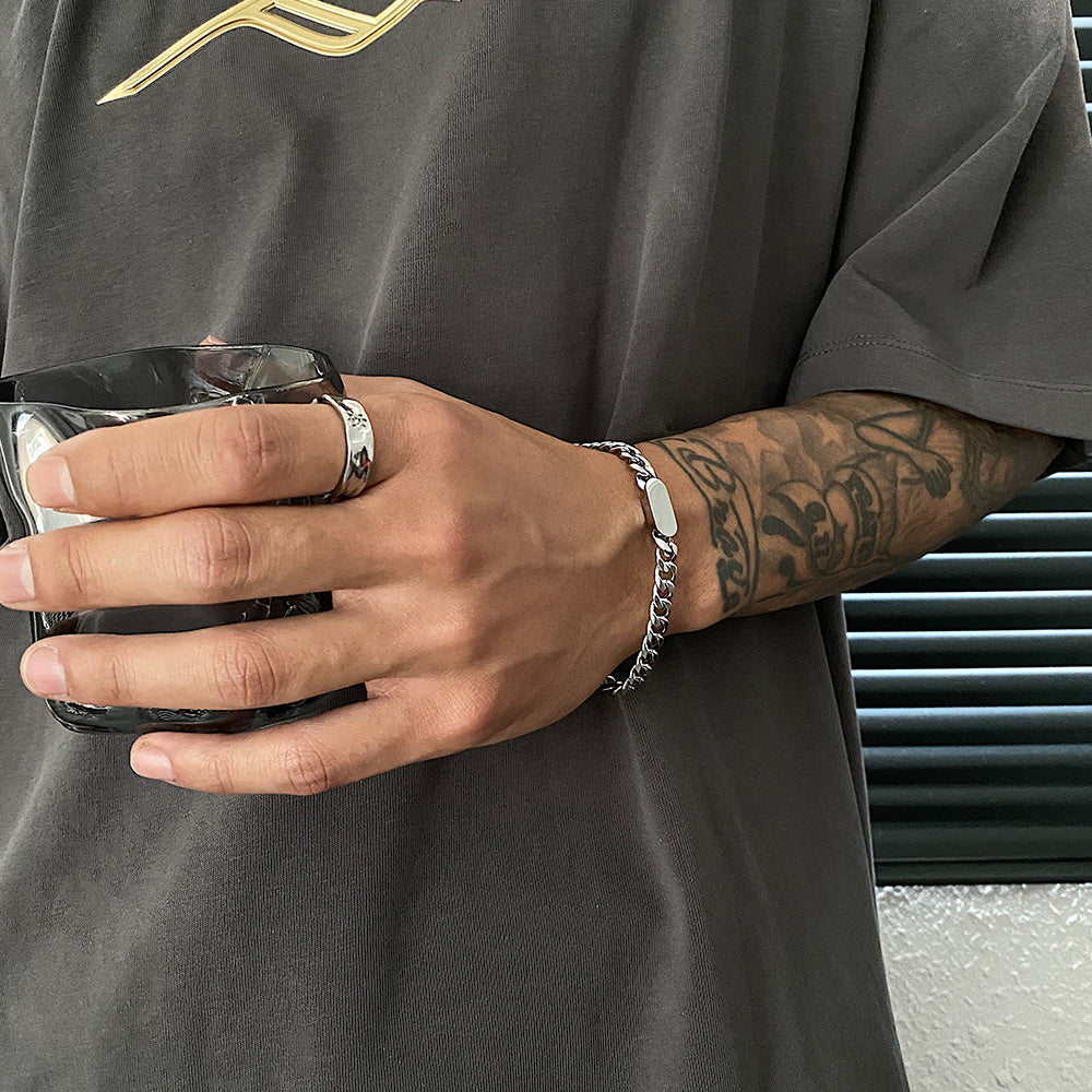 Silberlabel - Armband