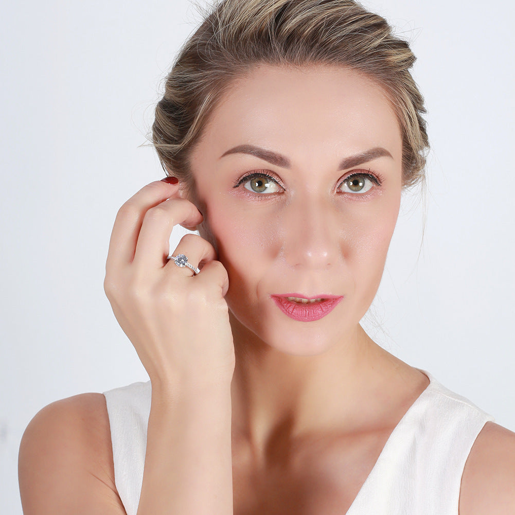 Diamant Silber - Ring