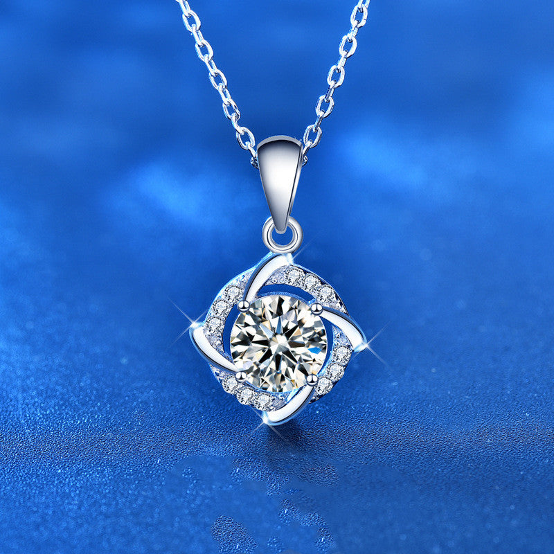 Diamant Windmühle - Halskette
