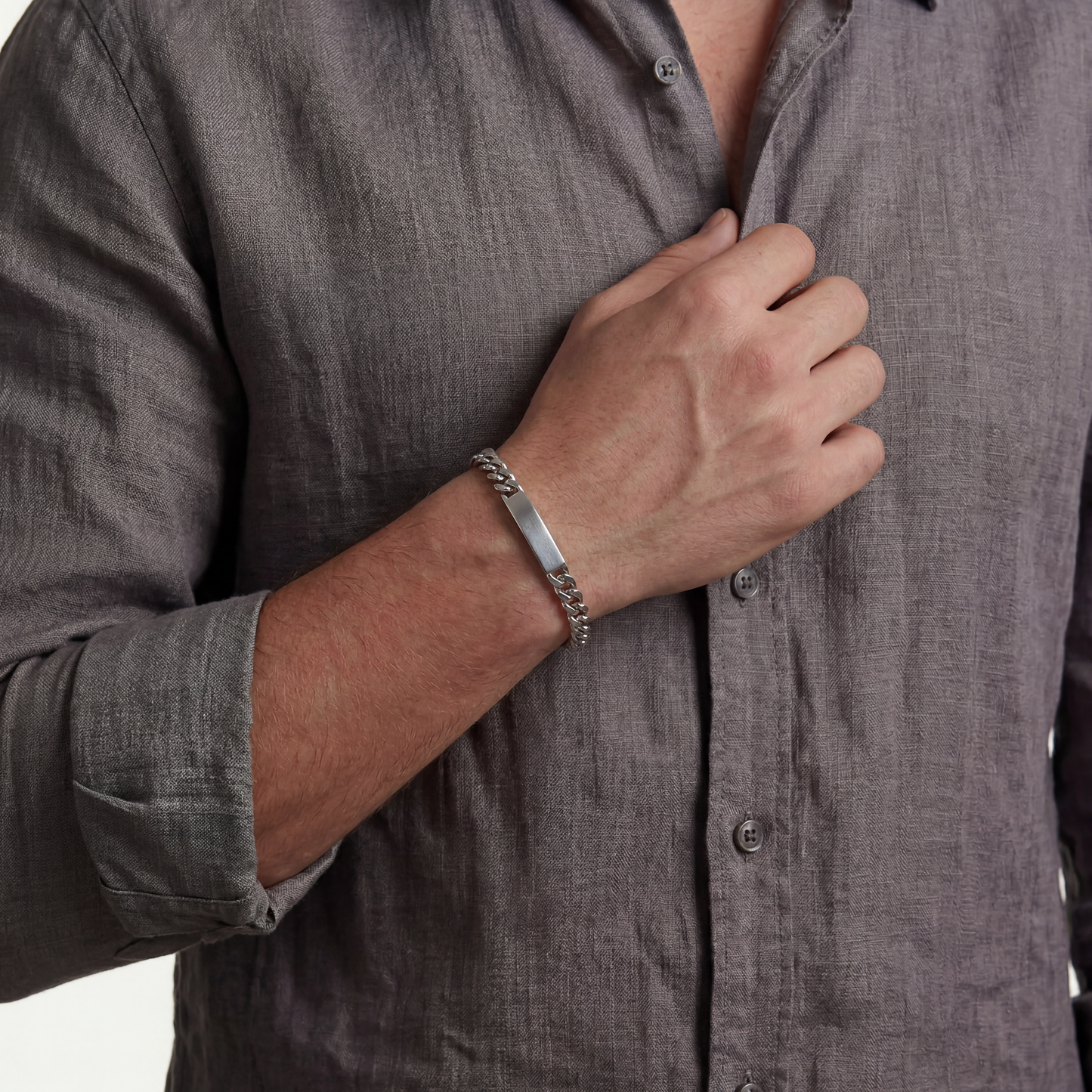 Silberlabel - Armband