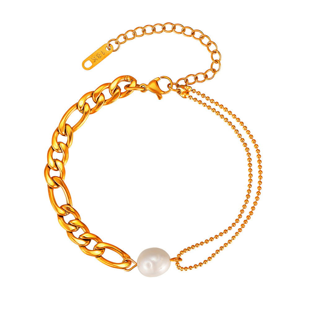 Vintage  Perlenkette - Armband