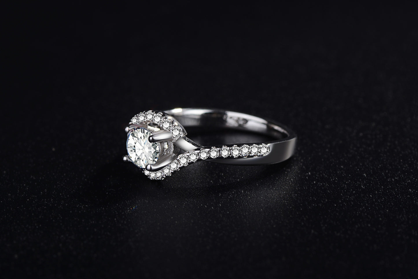 Diamantwellen - Ring