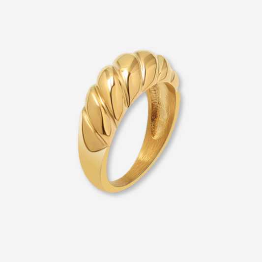 Gold Kordel - Ring