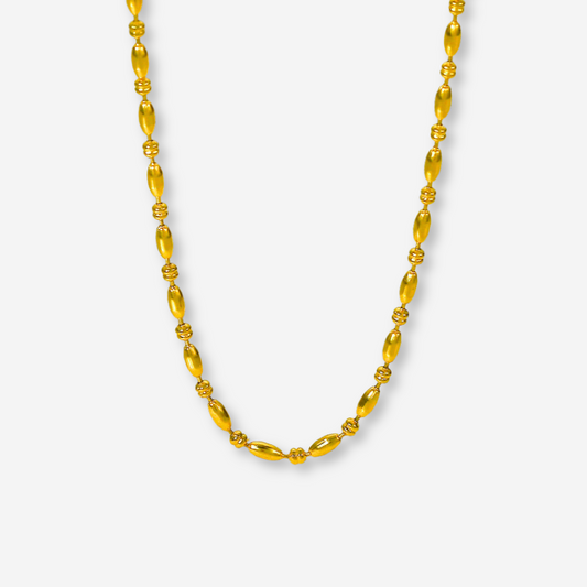 Reiskorn Gold - Halskette