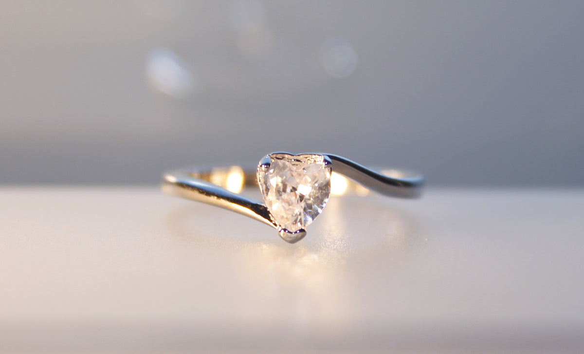 Diamant Herz - Ring