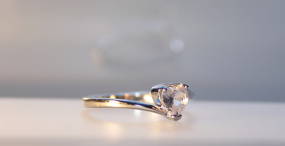 Diamant Herz - Ring