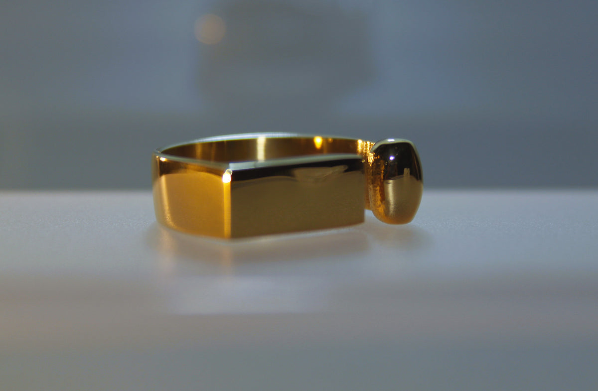 Gold Spalte - Ring