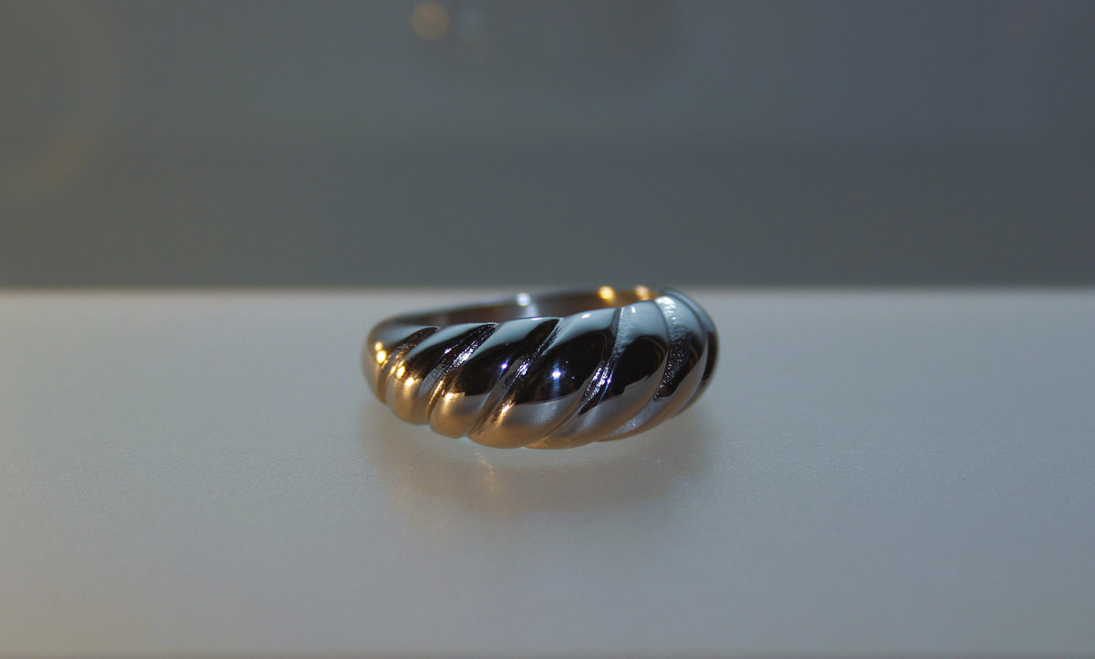 Gold Kordel - Ring