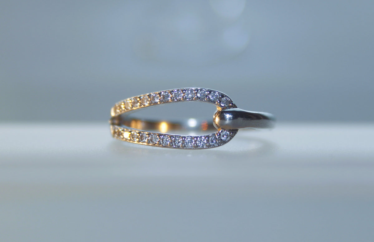 Silberschlaufe - Ring