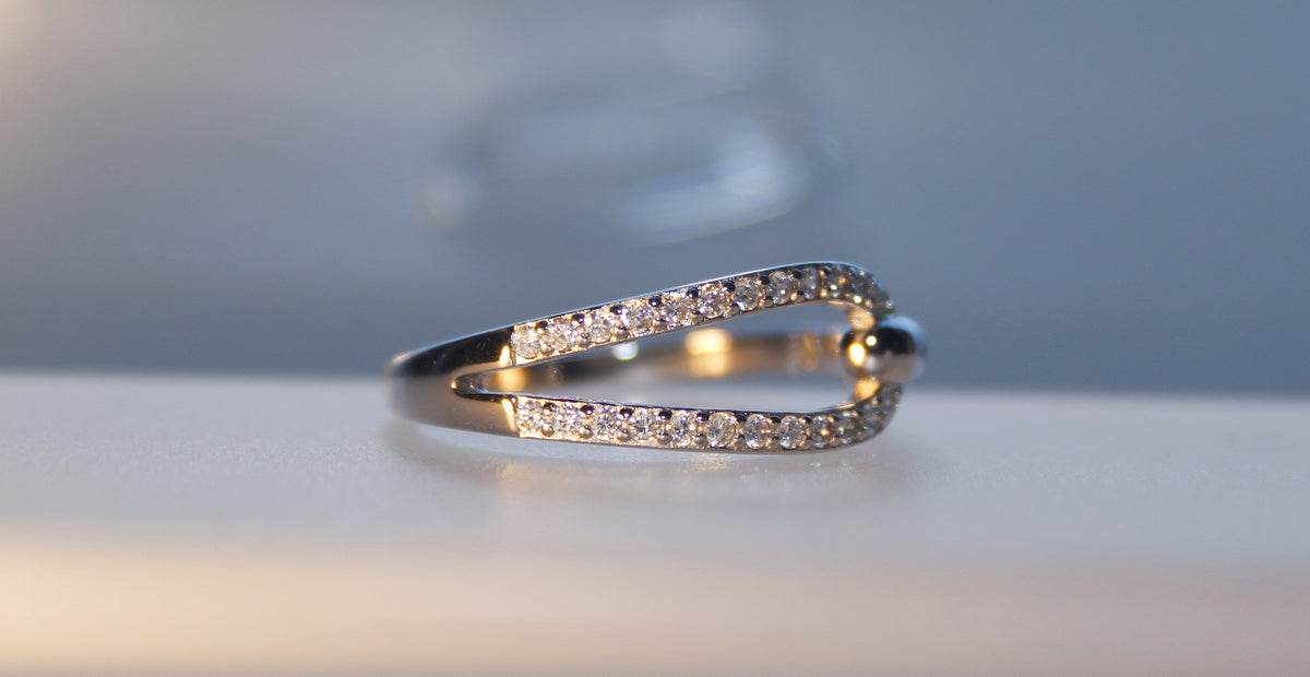 Silberschlaufe - Ring