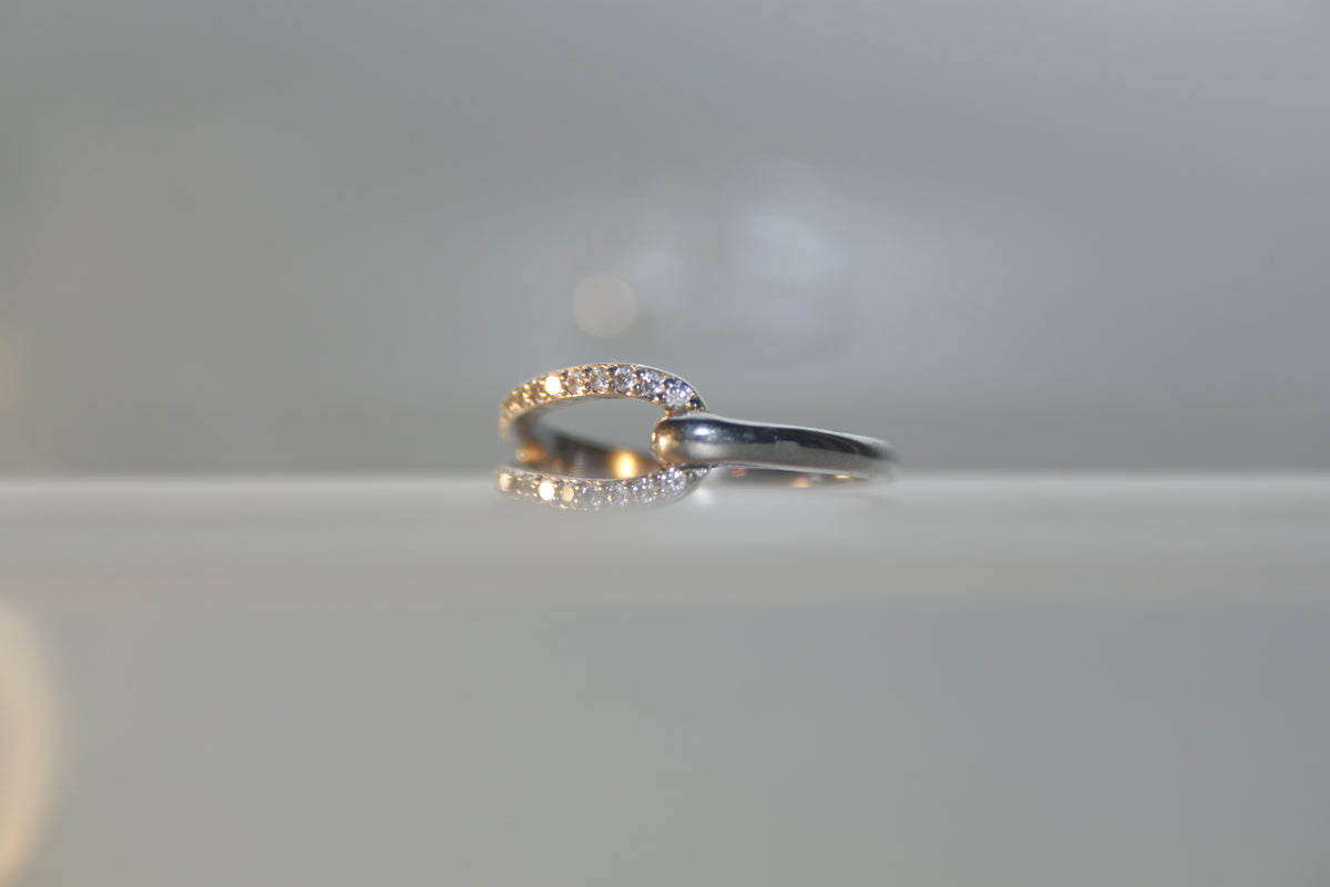 Silberschlaufe - Ring
