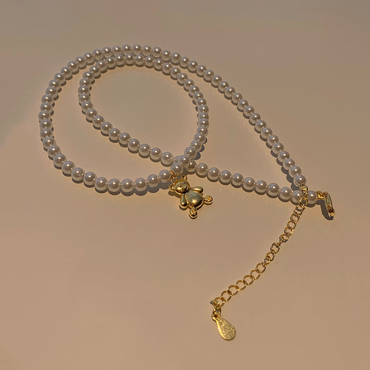 Goldbär - Perlenkette