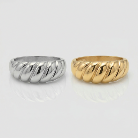 Gold Kordel - Ring