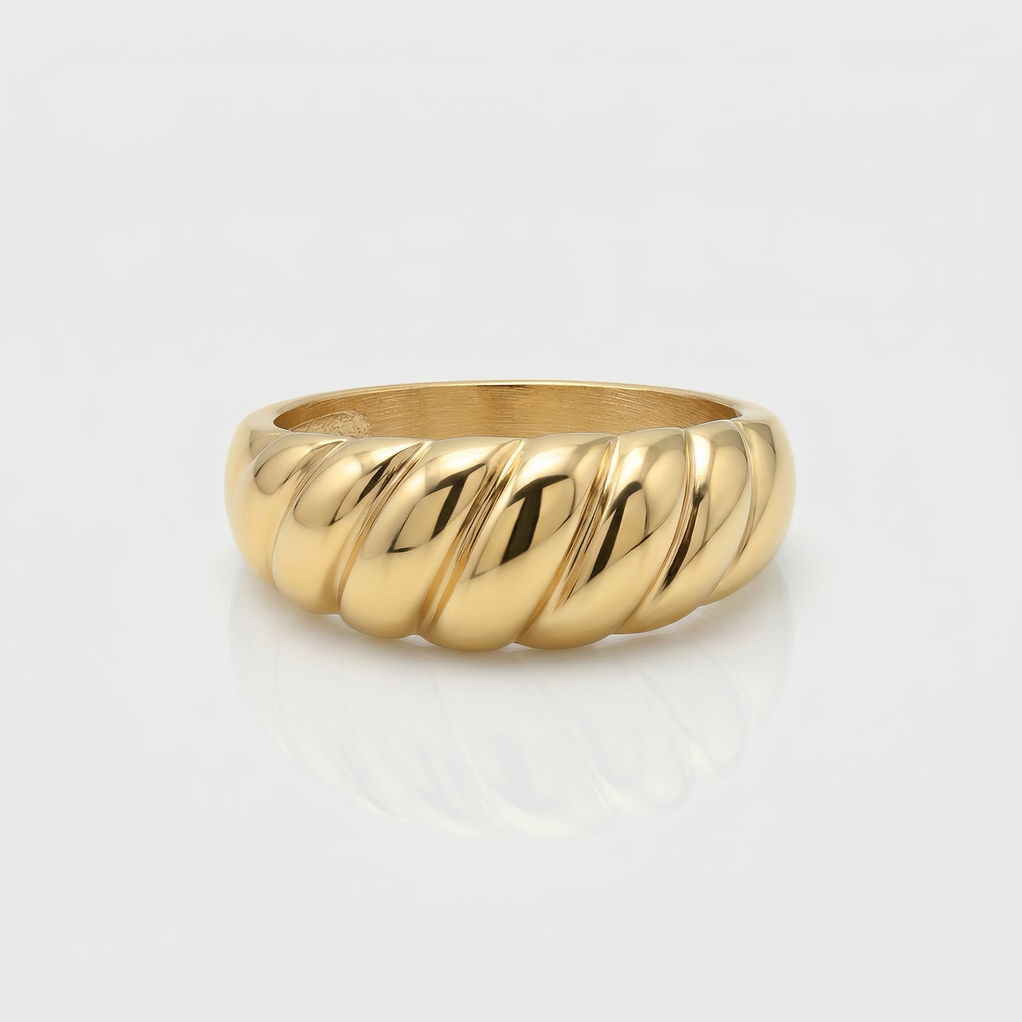 Gold Kordel - Ring