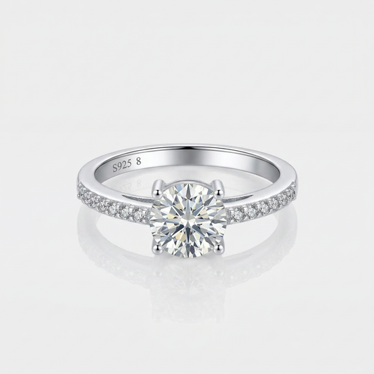 Diamant Silber - Ring