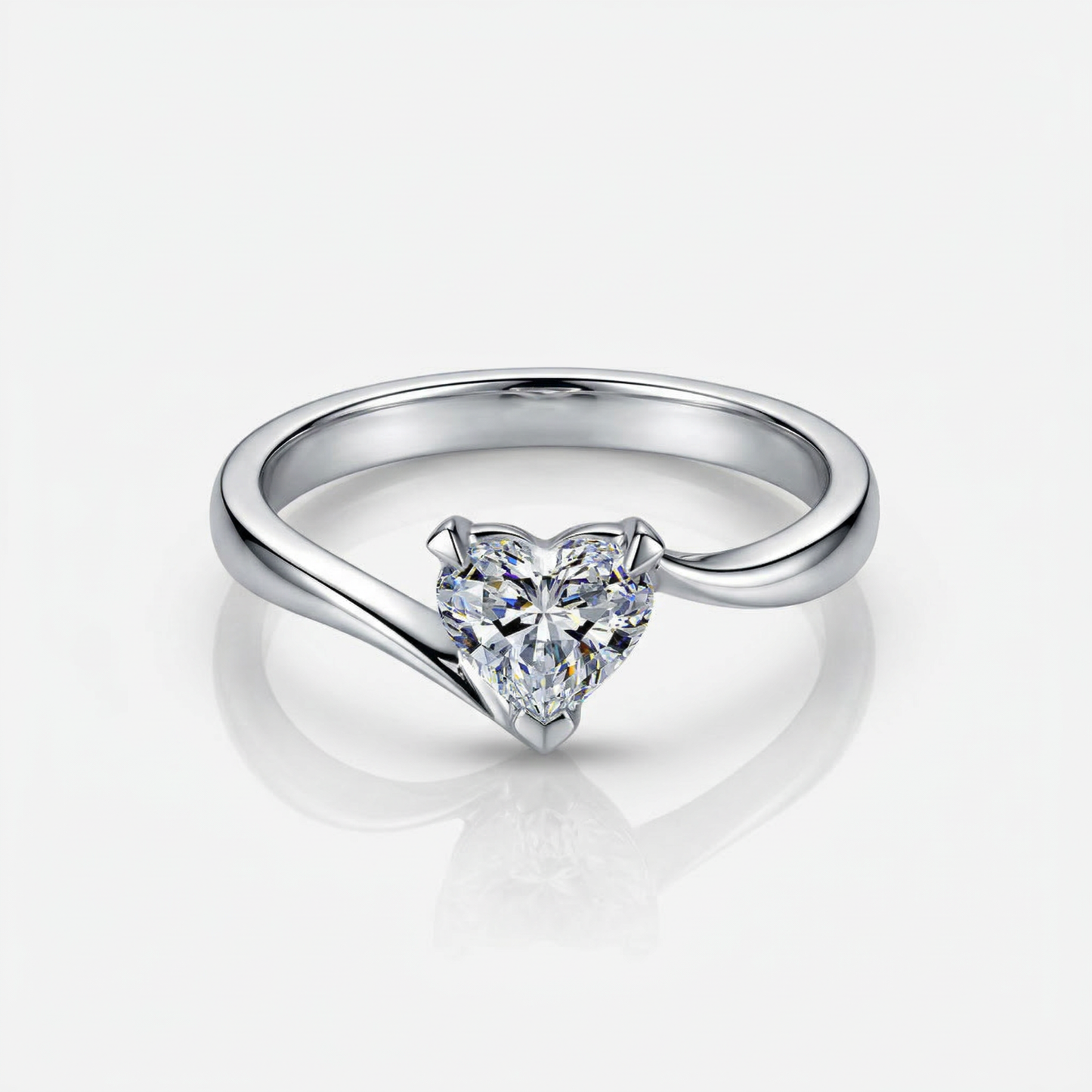 Diamant Herz - Ring