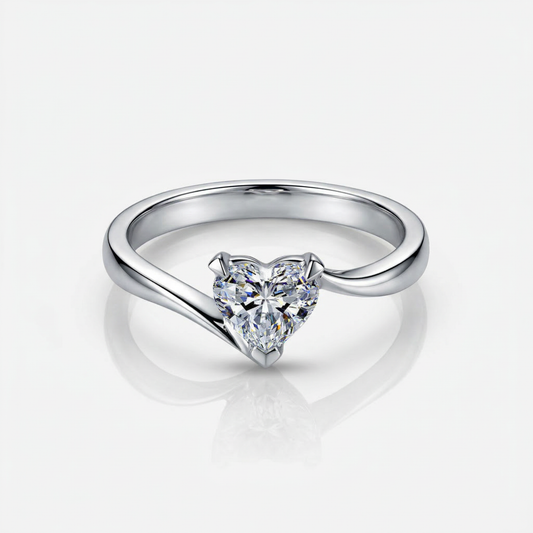 Diamant Herz - Ring