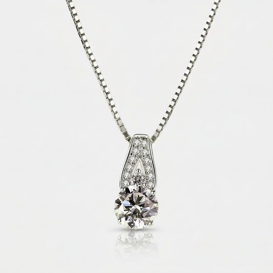 Diamant Pfeil - Halskette