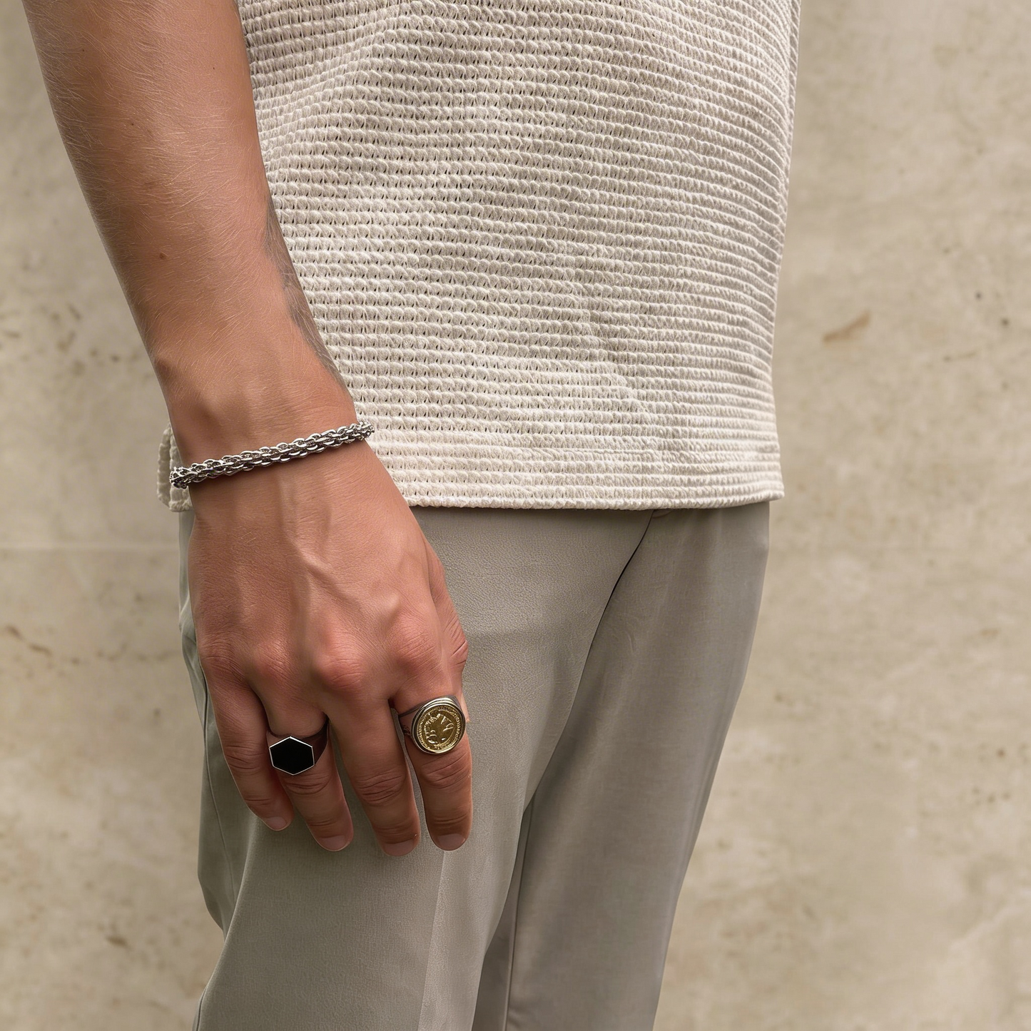 Seil Breit - Armband