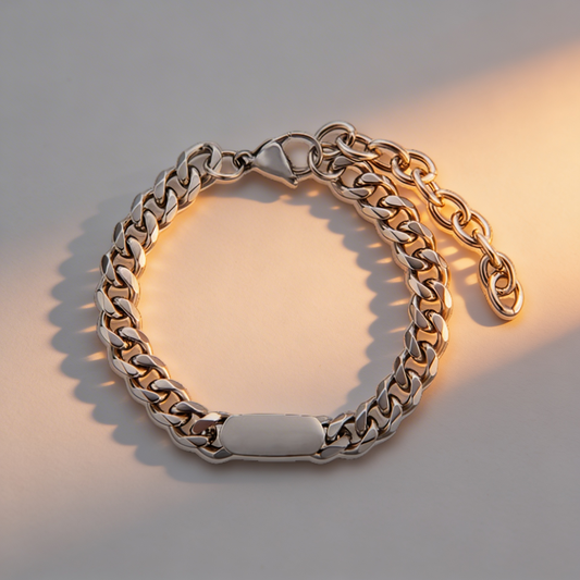 Silberlabel - Armband