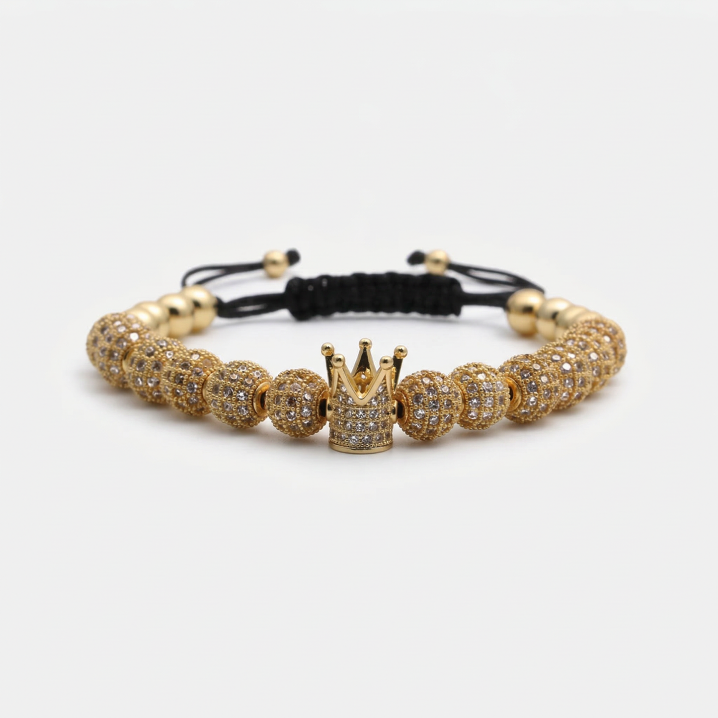 Krone Kugel - Armband