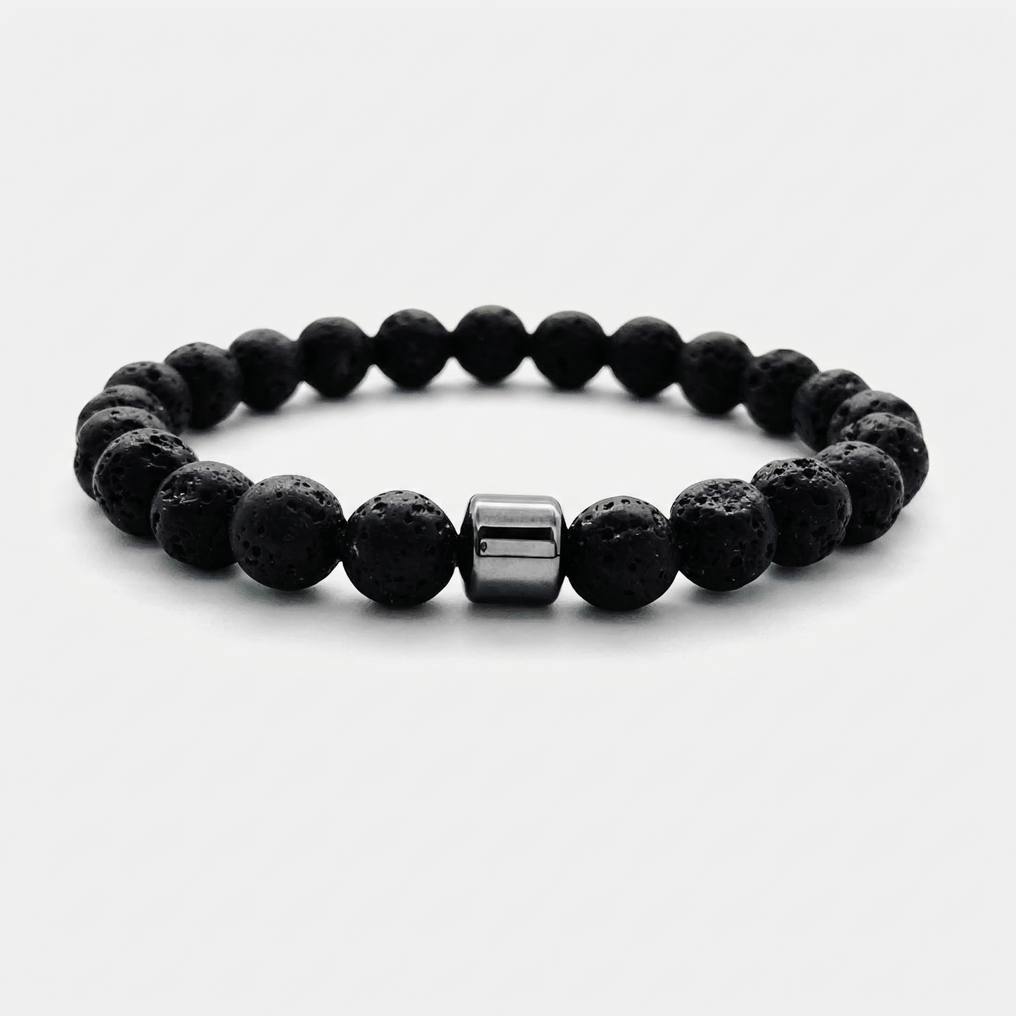 Schwarze Kugeln - Armband