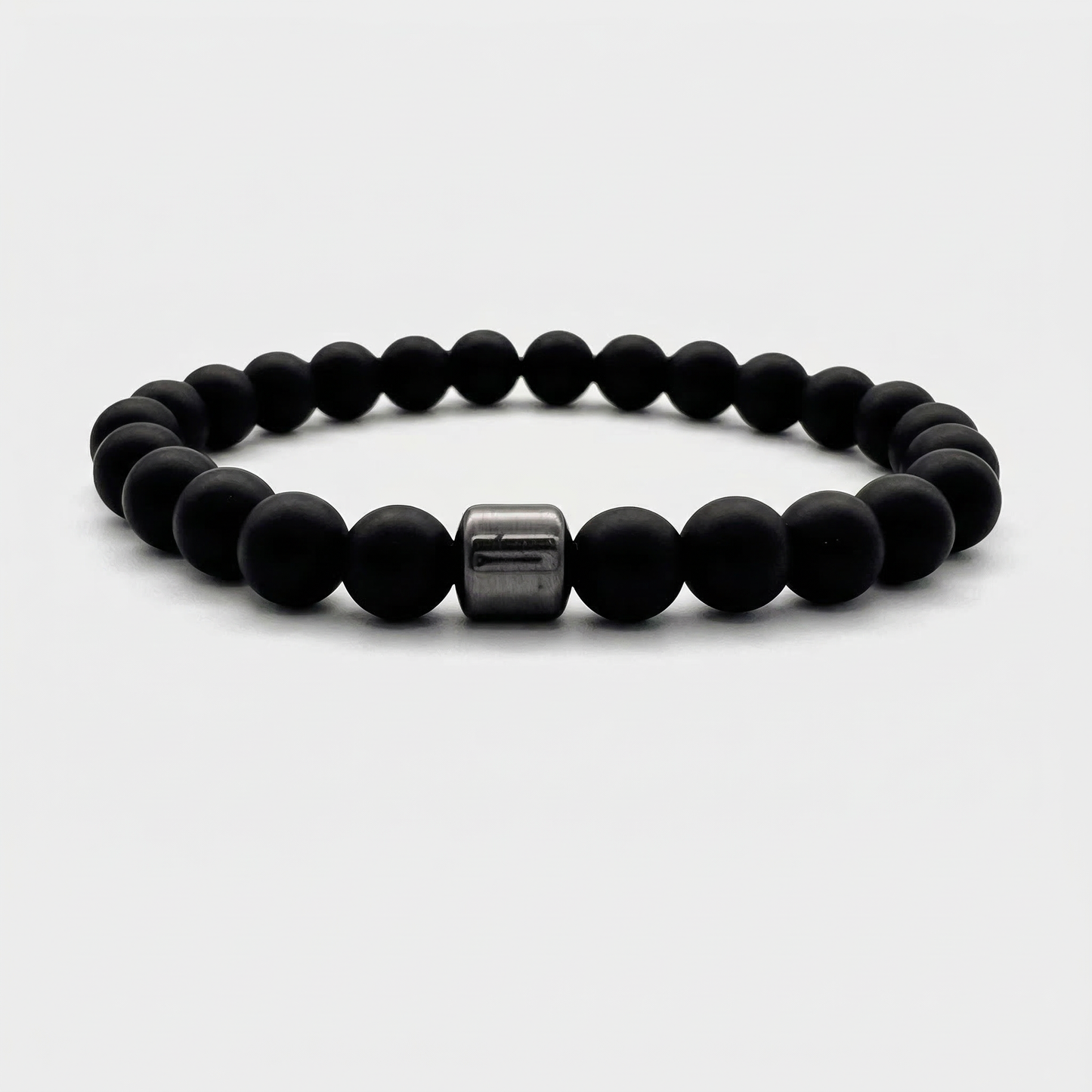 Schwarze Kugeln - Armband